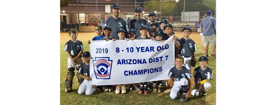 2019 District 7 Minors Division Champions